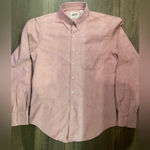 Men’s Naked & Famous soft twill button down shirt